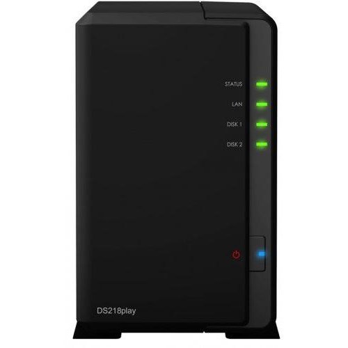Synology synology diskstation ds218play 2x ssd/hdd nas