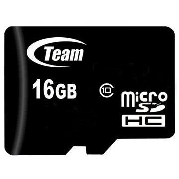 Teamgroup micro secure digital card team group, 16gb, clasa 10, read 20 mb/s, write 14mb/s