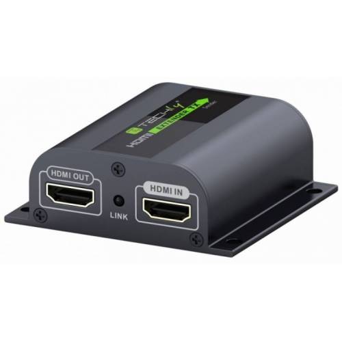 Techly techly hdmi extender by cat.6/6a/7 cable, up to 60m, fullhd, with ir
