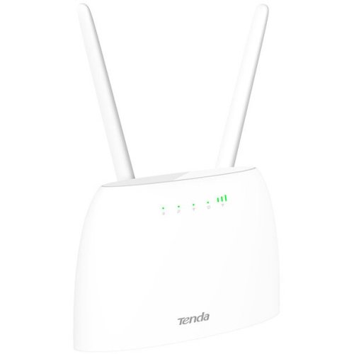 Tenda tenda n300 wireless router fast ethernet single-band (2.4 ghz) 4g white