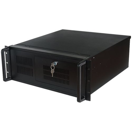 Top metal cases carcasa server top metal cases 4u rackmount 19inch adancime 450mm negru