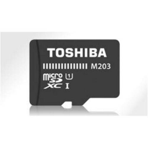 Toshiba 32gb toshiba microsd m203 uhs i u1 with adapter r100/w10 mb/s thn-m203k0320ea