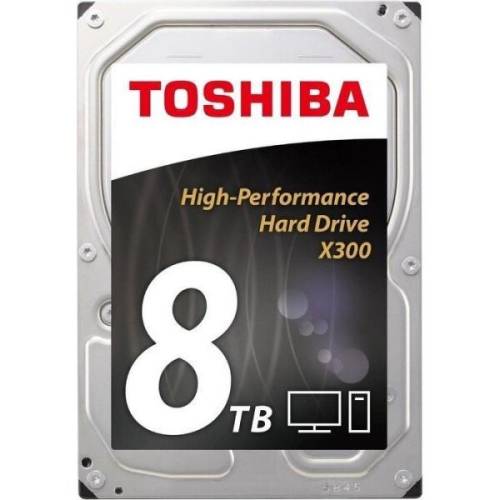 Toshiba internal hdd toshiba x300, 3.5'', 8tb, sata/600, 7200rpm, 128mb cache