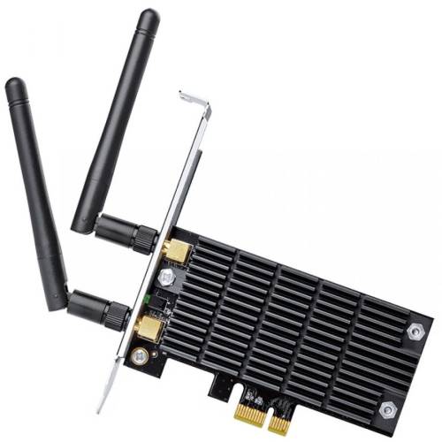 Tp-link placa retea wireless pci-e ac1300 dual band, tp-link archer t6e
