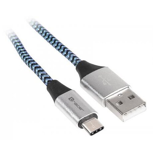 Tracer cablu de date tracer, usb 2.0 - usb-c, 1m, black-blue