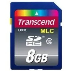 Transcend card memorie transcend industrial, sdhc, 8gb, cl10, mlc
