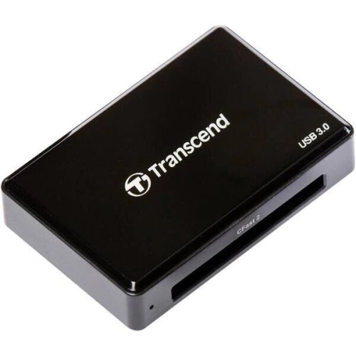 Transcend card reader transcend rdf2, cfast 2, usb 3.1, black