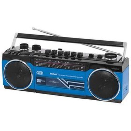 Trevi radio casetofon trevi rr501 retro usb/mp3, albastru