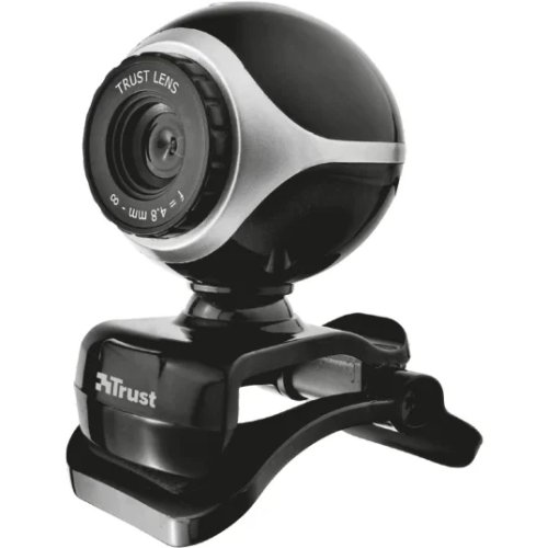 Trust trust exis webcam - black/silver