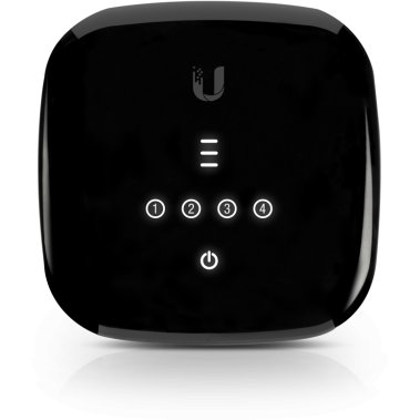 Ubiquiti router wireless ubiquiti ufiber, 4x lan, negru