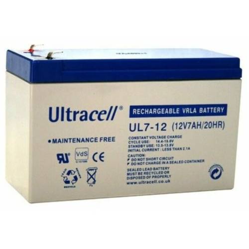 Ultracell battery 12v 7ah/ul7-12 ultracell