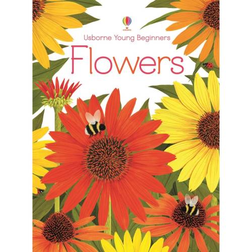 Usborne young beginners flowers - usborne book (3+)