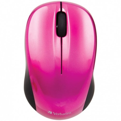 Verbatim mouse wireless verbatim go nano,1600 dpi, usb, roz