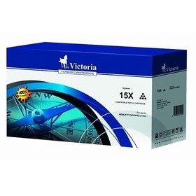 Victoria toner victoria 15x lj 1000w/1005w/1200 fekete lézertoner, 3,5k