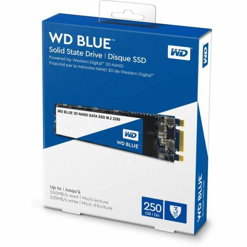Western digital wd ssd 250gb blue m.2 sata3 wds250g2b0b