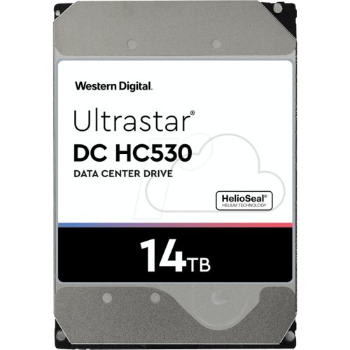 Western digital western digital ultrastar dc hc530, 3.5', 14tb, sata/600, 7200rpm, 512mb cache