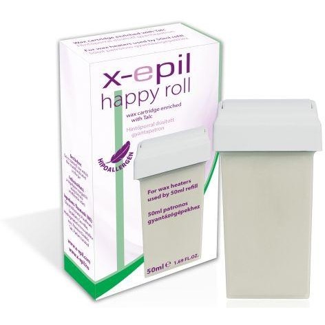 X epil cartuş ceară x-epil xe9009 50ml happy roll