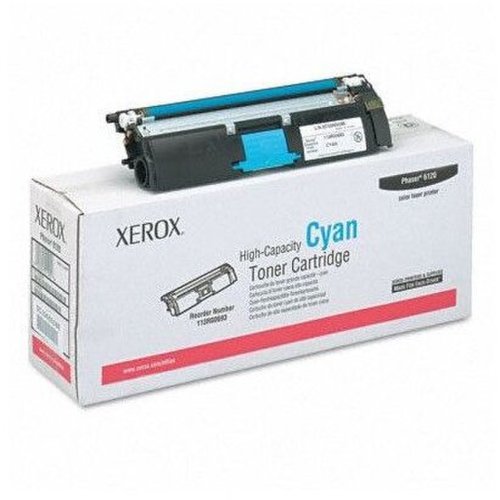 Xerox cartus toner cyan 113r00693 4,5k sn original xerox phaser 6120