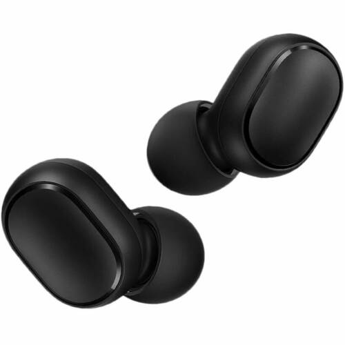 Xiaomi casti xiaomi mi true wireless earbuds basic, black edition, bluetooth 5.0