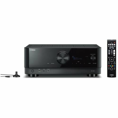 Yamaha receiver 7.2 canale yamaha rx-v6a, 8k/4k, dolby atmos, dts:x, dts-hd, cinema dsp 3d, wireless surround