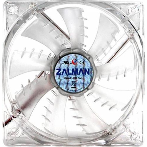 Zalman zalman zm-f1 led(sf) 80mm shark fin blue led fan