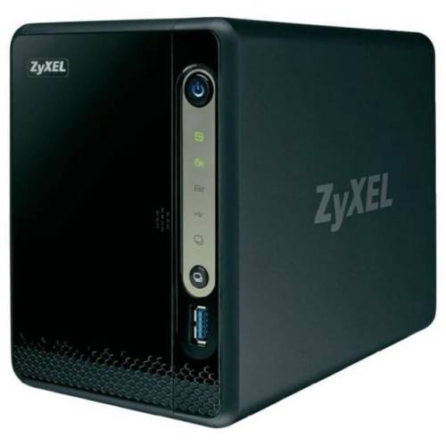 Zyxel network storage zyxel nsa326, personal cloud storage, single core 1.3ghz, 512mb ddr3, 2 bay, 3xusb