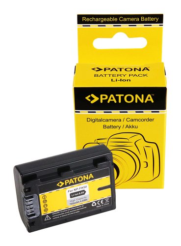 Acumulator /baterie patona pentru sony np-fh50 np-fh60 np-fh70 np-fh100 alpha a290 a390- 1119
