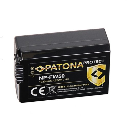 Acumulator patona protect np-fw50 1030mah replace sony-12485