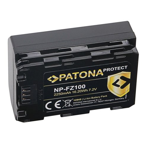 Acumulator patona protect np-fz100 2250mah replace sony a9, a7 iii-12845