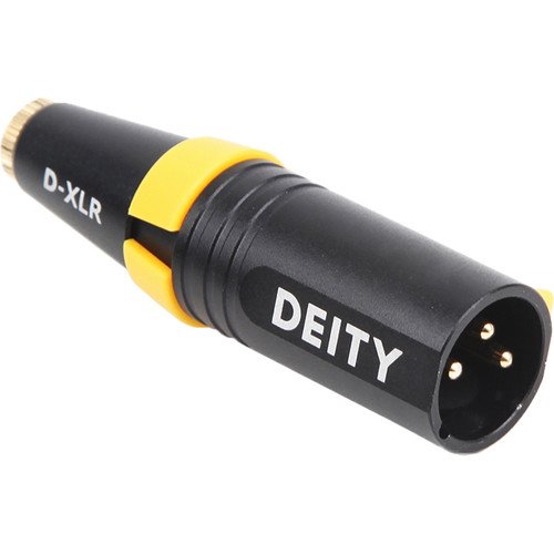 Adaptor microfon deity d-xlr de la jack 3.5mm la xlr
