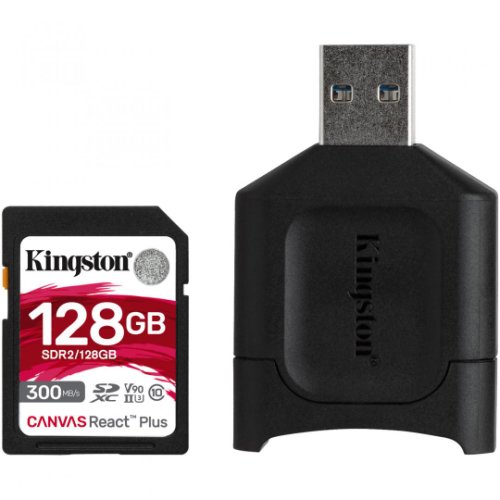 Kingston Ks card reader 128gb sdxc sdr2+sd reader