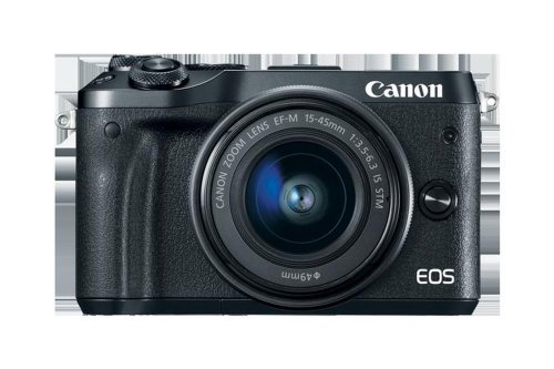 Photo camera canon eos m6 ef-m 15-45mm
