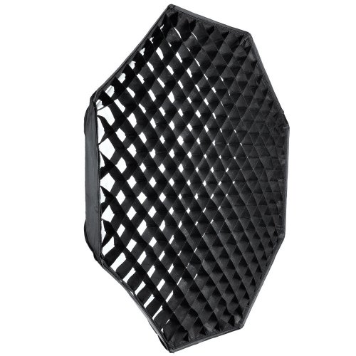 Softbox octogonal octobox 120cm cu grid - montura bowens