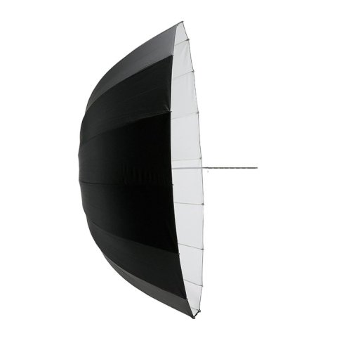 Umbrela studio parabolica deep reflexie white - black 165cm - 16 spite