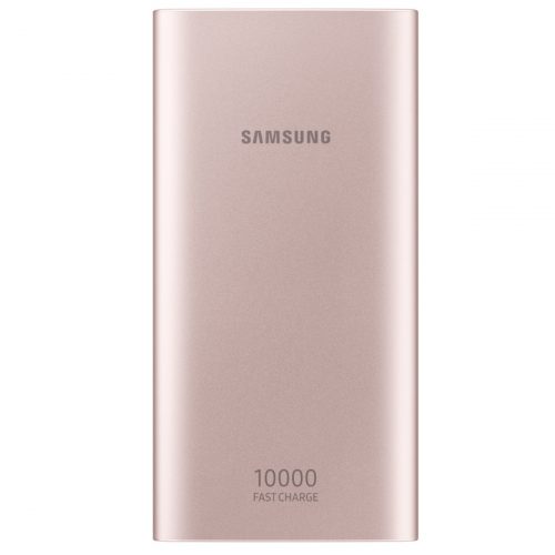 Baterie portabila samsung eb-p1100csegww 10000mah quick charge 2.0 dual usb + usb type-c pink
