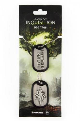 Breloc dragon age dog tags the inquisition