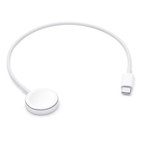 Cablu de incarcare apple magnetic charging to usb-c pentru apple watch 0.3 metri