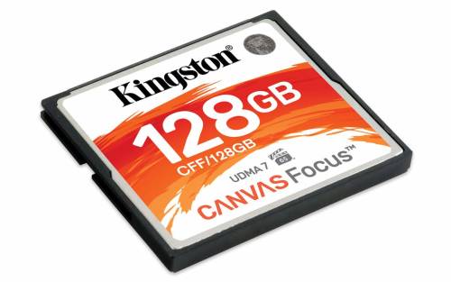 Card de memorie kingston canvas focus compactflash 128gb