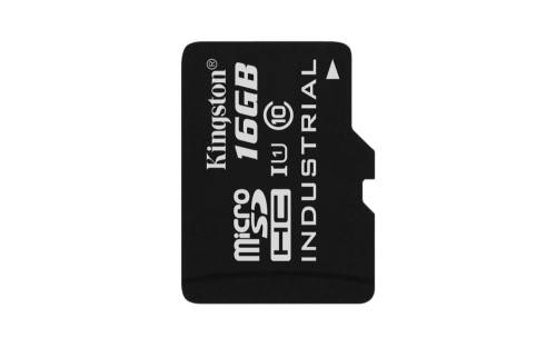 Card de memorie kingston uhs-i industrial temp micro sdhc 16gb class 10 adapter