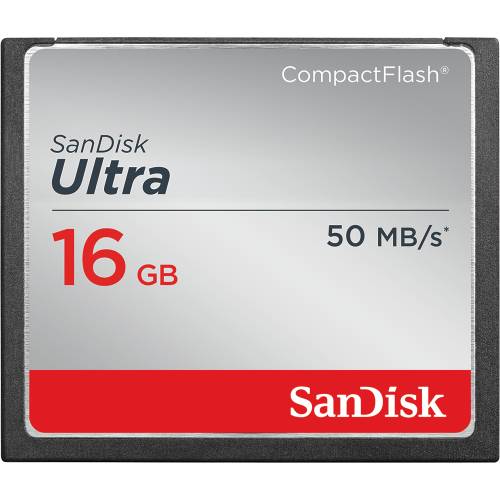 Card de memorie sandisk ultra compact flash 16gb