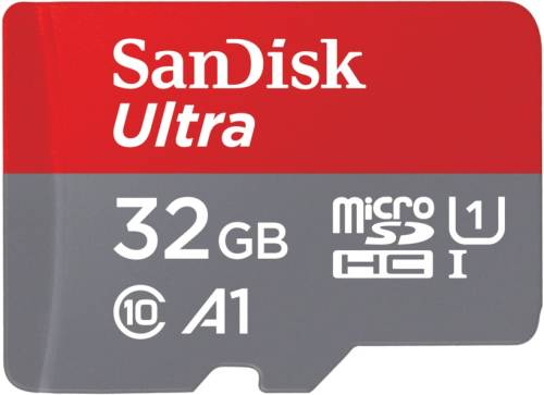 Card de memorie sandisk ultra gn6ta 32gb micro sdhc clasa 10 uhs-i u1 + adaptor