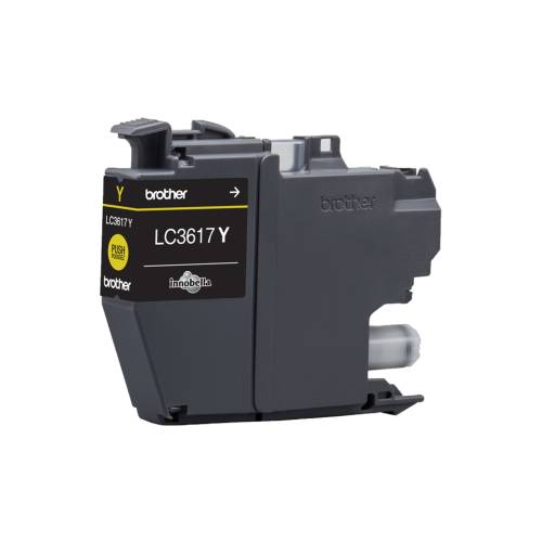 Cartus inkjet brother lc3617y yellow 550 pagini
