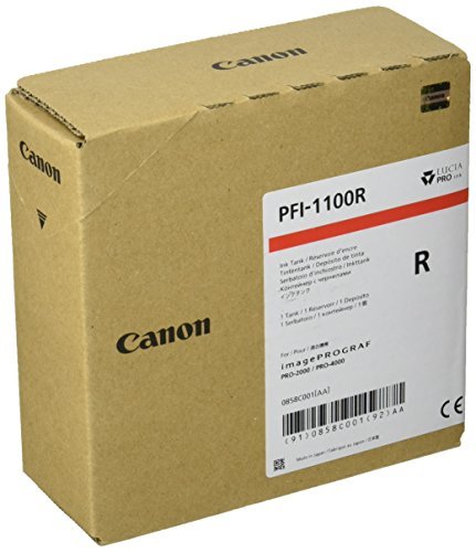 Cartus inkjet canon pfi-1100r red 160ml