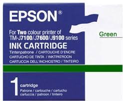 Cartus inkjet epson sjic7(g) green pentru tm-j7100 tm-j7600