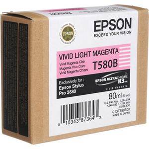 Cartus inkjet epson vivid light magenta t580b