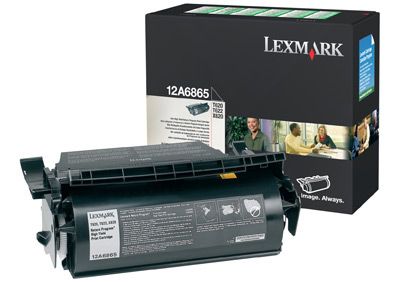 Cartus laser lexmark 12a6865 return program de mare capacitate pentru optra t620 t622