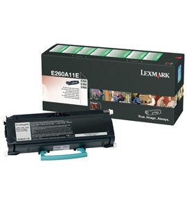 Cartus laser lexmark e260a11e return program de 3.500 pagini pentru e260 e360 e460