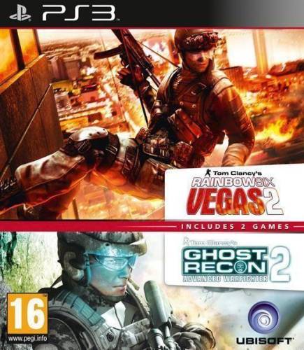 Ubisoft Compilation rainbow six vegas 2 and ghost recon advanced warfighter 2 ps3