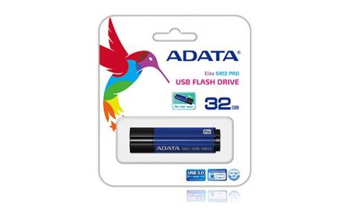 Flash drive a-data s102 pro 32gb usb 3.0 albastru titan