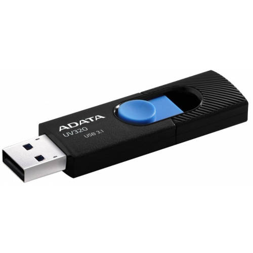 Flash drive a-data uv320 32gb usb 3.1 black-blue
